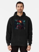 ANIME Boys hoodie – Unisex Casual Concert Pullover for Men & Women with Letter Print