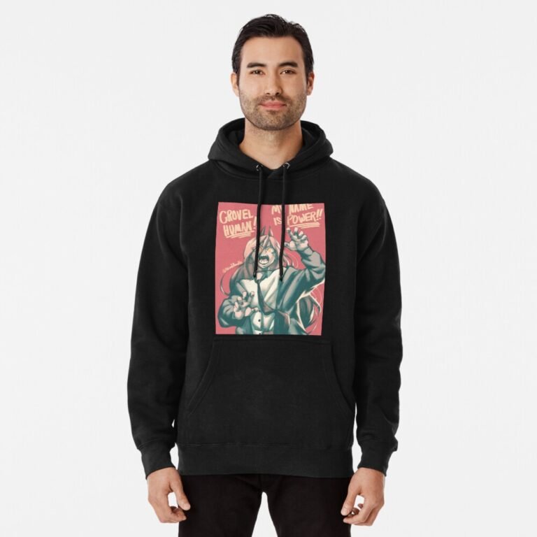 ANIME Boys hoodie – Unisex Casual Concert Pullover for Men & Women with Letter Print