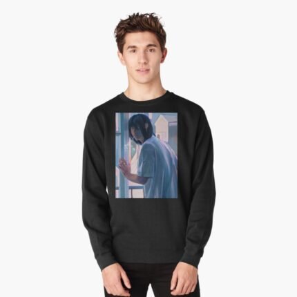 ANIME Boys Sweatshirt – Unisex Casual Concert Pullover for Men & Women with Letter Print