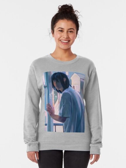 ANIME Boys Sweatshirt – Unisex Casual Concert Pullover for Men & Women with Letter Print