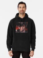 ANIME Boys hoodie – Unisex Casual Concert Pullover for Men & Women with Letter Print
