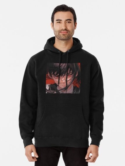 ANIME Boys hoodie – Unisex Casual Concert Pullover for Men & Women with Letter Print