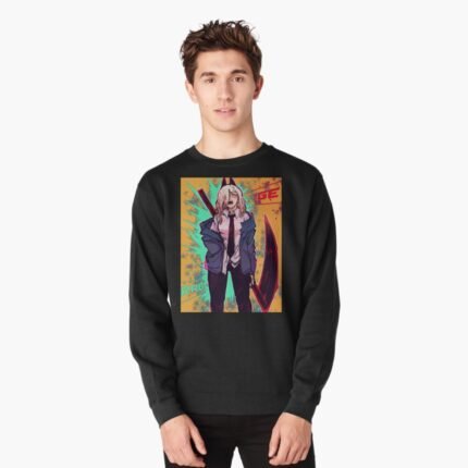 ANIME Boys Sweatshirt – Unisex Casual Concert Pullover for Men & Women with Letter Print