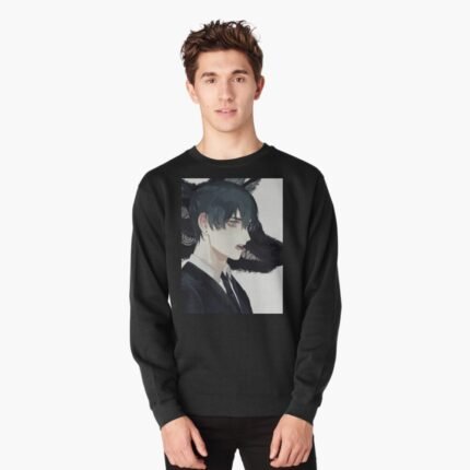 ANIME Boys Sweatshirt – Unisex Casual Concert Pullover for Men & Women with Letter Print