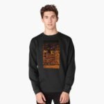 ANIME Boys Sweatshirt – Unisex Casual Concert Pullover for Men & Women with Letter Print