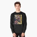 ANIME Boys Sweatshirt – Unisex Casual Concert Pullover for Men & Women with Letter Print