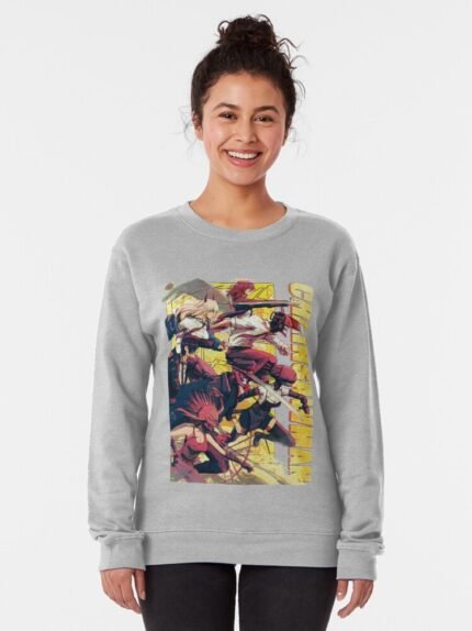 ANIME Boys Sweatshirt – Unisex Casual Concert Pullover for Men & Women with Letter Print