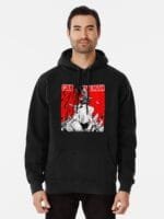 ANIME Boys hoodie – Unisex Casual Concert Pullover for Men & Women with Letter Print
