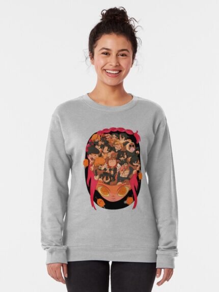 ANIME Boys Sweatshirt – Unisex Casual Concert Pullover for Men & Women with Letter Print