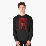 ANIME Boys Sweatshirt – Unisex Casual Concert Pullover for Men & Women with Letter Print