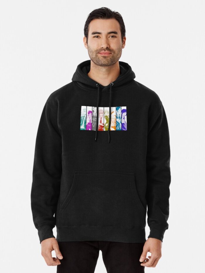 ANIME Boys hoodie – Unisex Casual Concert Pullover for Men & Women with Letter Print