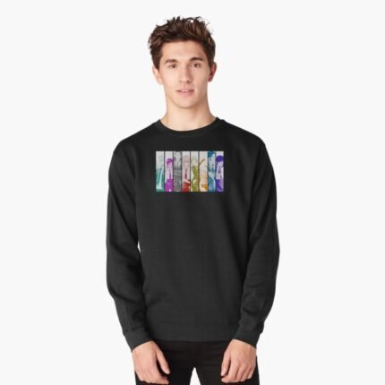ANIME Boys Sweatshirt – Unisex Casual Concert Pullover for Men & Women with Letter Print
