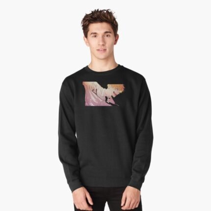 ANIME Boys Sweatshirt – Unisex Casual Concert Pullover for Men & Women with Letter Print