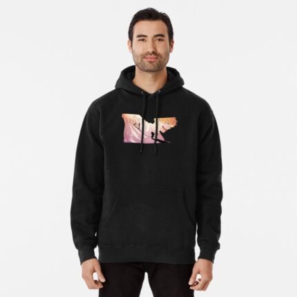 ANIME Boys hoodie – Unisex Casual Concert Pullover for Men & Women with Letter Print