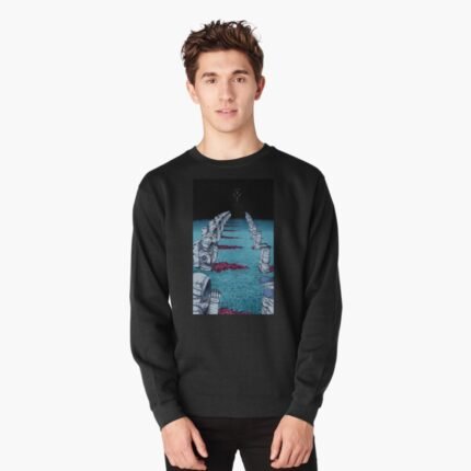 ANIME Boys Sweatshirt – Unisex Casual Concert Pullover for Men & Women with Letter Print
