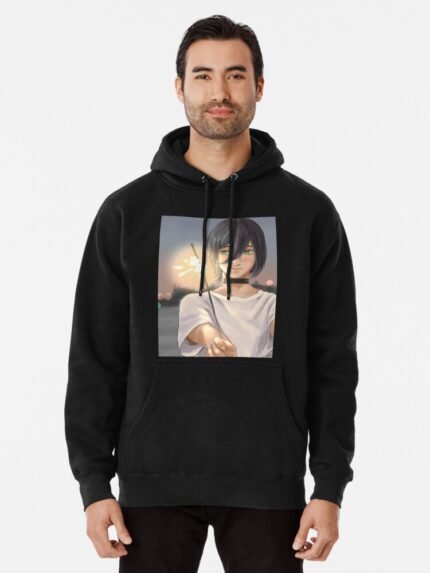 ANIME Boys hoodie – Unisex Casual Concert Pullover for Men & Women with Letter Print