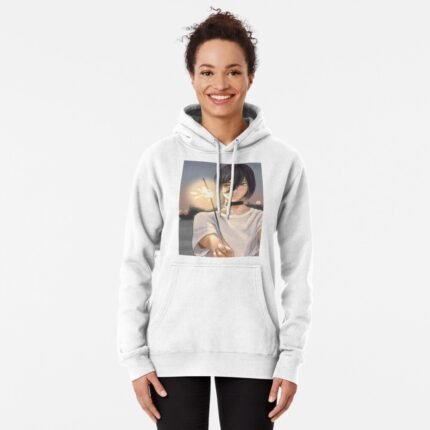 ANIME Boys hoodie – Unisex Casual Concert Pullover for Men & Women with Letter Print