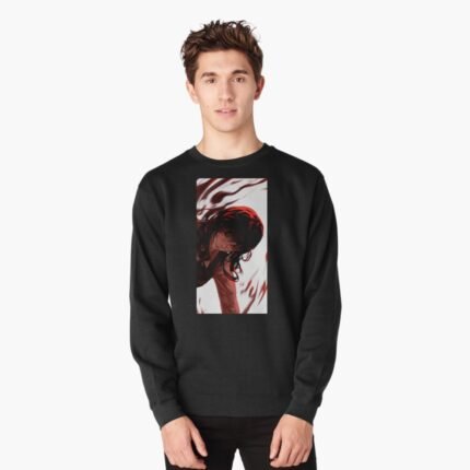 ANIME Boys Sweatshirt – Unisex Casual Concert Pullover for Men & Women with Letter Print