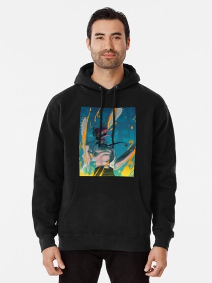 ANIME Boys hoodie – Unisex Casual Concert Pullover for Men & Women with Letter Print