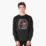 ANIME Boys Sweatshirt – Unisex Casual Concert Pullover for Men & Women with Letter Print