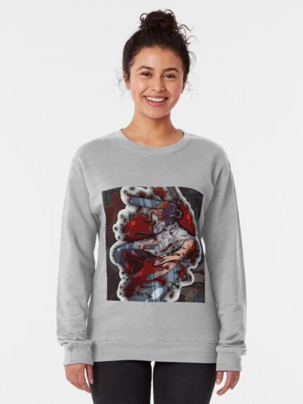 ANIME Boys Sweatshirt – Unisex Casual Concert Pullover for Men & Women with Letter Print