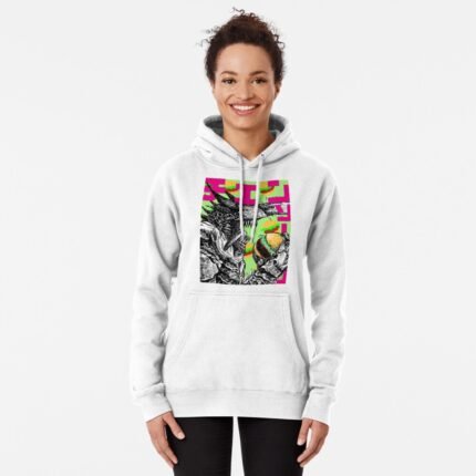 ANIME Boys hoodie – Unisex Casual Concert Pullover for Men & Women with Letter Print