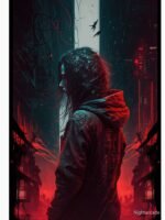 ANIME Boys tshirts – Unisex Casual Concert Pullover for Men & Women with Letter Print