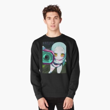 ANIME Boys Sweatshirt – Unisex Casual Concert Pullover for Men & Women with Letter Print