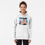 ANIME Boys hoodie – Unisex Casual Concert Pullover for Men & Women with Letter Print