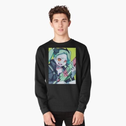 ANIME Boys Sweatshirt – Unisex Casual Concert Pullover for Men & Women with Letter Print