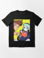 ANIME Boys tshirts – Unisex Casual Concert Pullover for Men & Women with Letter Print