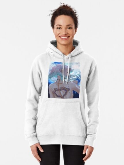 ANIME Boys hoodie – Unisex Casual Concert Pullover for Men & Women with Letter Print