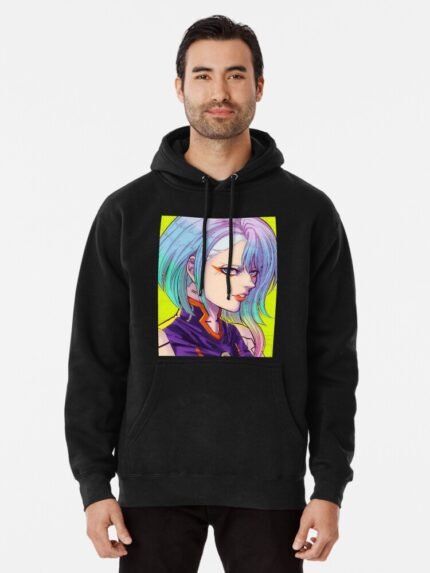ANIME Boys hoodie – Unisex Casual Concert Pullover for Men & Women with Letter Print