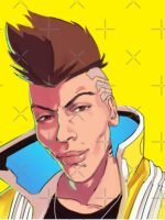 ANIME Boys tshirts – Unisex Casual Concert Pullover for Men & Women with Letter Print