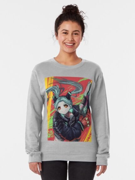 ANIME Boys Sweatshirt – Unisex Casual Concert Pullover for Men & Women with Letter Print