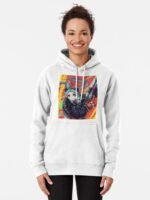 ANIME Boys hoodie – Unisex Casual Concert Pullover for Men & Women with Letter Print