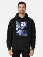 ANIME Boys hoodie – Unisex Casual Concert Pullover for Men & Women with Letter Print