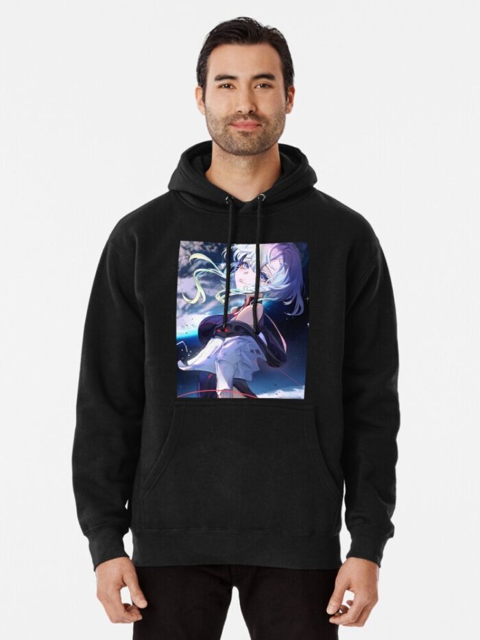 ANIME Boys hoodie – Unisex Casual Concert Pullover for Men & Women with Letter Print