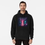ANIME Boys hoodie – Unisex Casual Concert Pullover for Men & Women with Letter Print