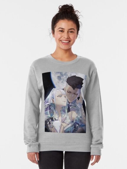 ANIME Boys Sweatshirt – Unisex Casual Concert Pullover for Men & Women with Letter Print