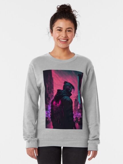 ANIME Boys Sweatshirt – Unisex Casual Concert Pullover for Men & Women with Letter Print