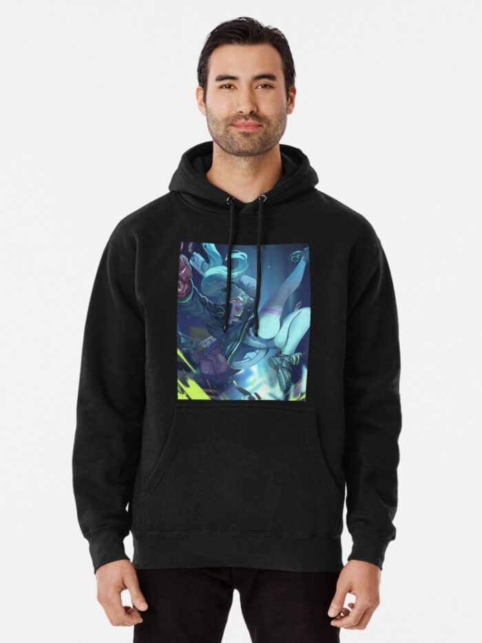 ANIME Boys hoodie – Unisex Casual Concert Pullover for Men & Women with Letter Print
