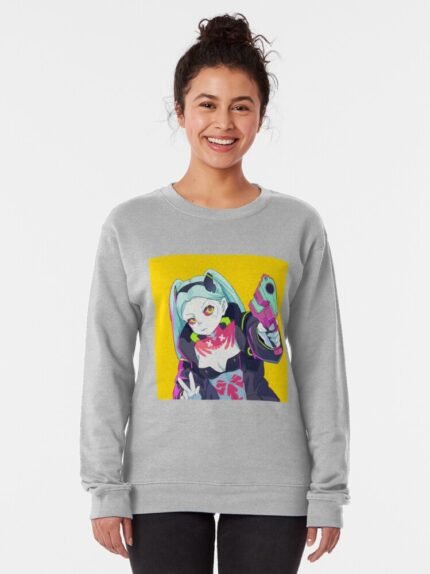 ANIME Boys Sweatshirt – Unisex Casual Concert Pullover for Men & Women with Letter Print