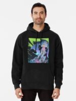 ANIME Boys hoodie – Unisex Casual Concert Pullover for Men & Women with Letter Print