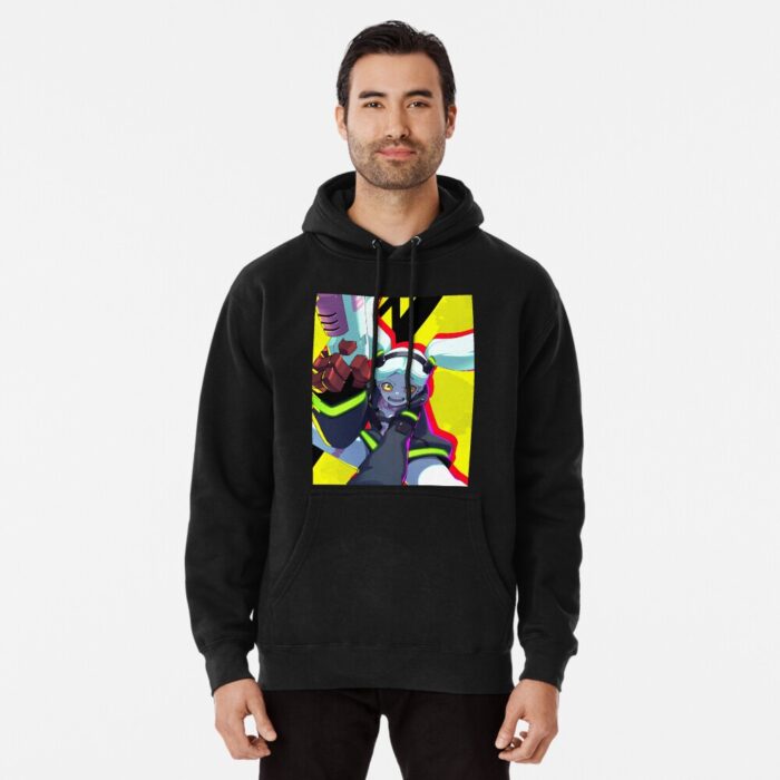 ANIME Boys hoodie – Unisex Casual Concert Pullover for Men & Women with Letter Print