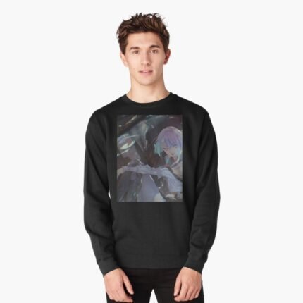 ANIME Boys Sweatshirt – Unisex Casual Concert Pullover for Men & Women with Letter Print