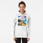 ANIME Boys hoodie – Unisex Casual Concert Pullover for Men & Women with Letter Print