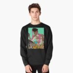 ANIME Boys Sweatshirt – Unisex Casual Concert Pullover for Men & Women with Letter Print