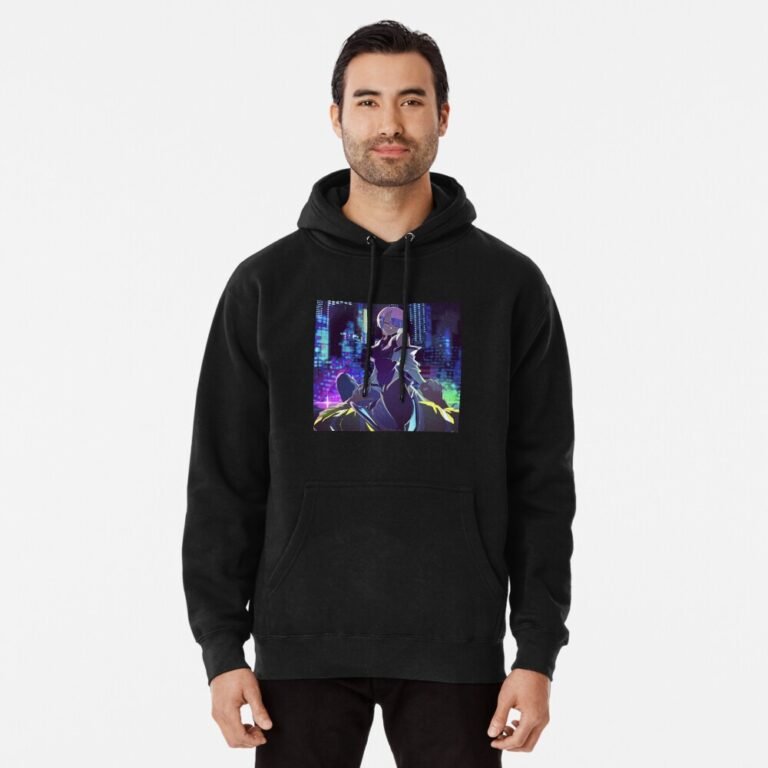 ANIME Boys hoodie – Unisex Casual Concert Pullover for Men & Women with Letter Print