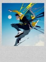 ANIME Boys Sweatshirt – Unisex Casual Concert Pullover for Men & Women with Letter Print